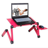 Aluminum alloy laptop desk foldable bed desk dormitory lazy radiator bracket standing desk
